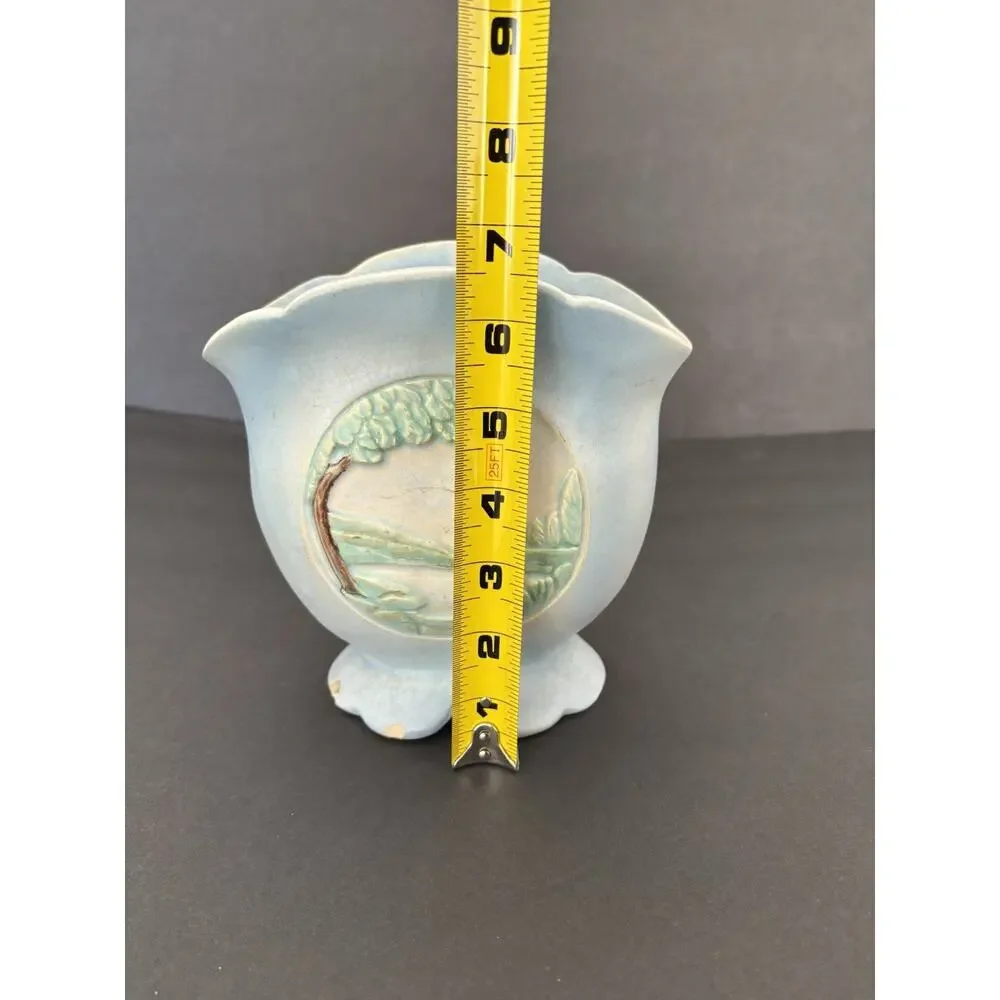 Weller Pottery - 1930s - Senic Vase Planter S-3